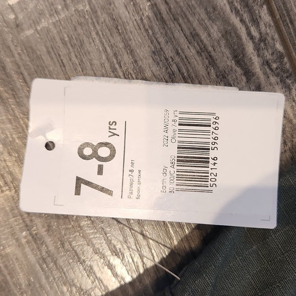 NWT Mothercare Girls sz 7-8 yrs 100% cotton Cargo Pants - Picture 4 of 8